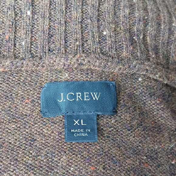 J Crew merino wool two-button shawl-collar pullover Size Xl - Picture 8 of 9